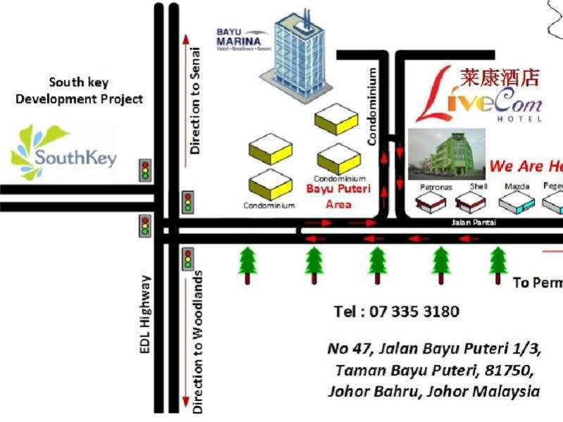 Live Com 3* Johor Bahru